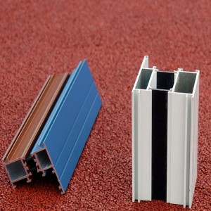 Aluminum profiles thermal break for sliding windows